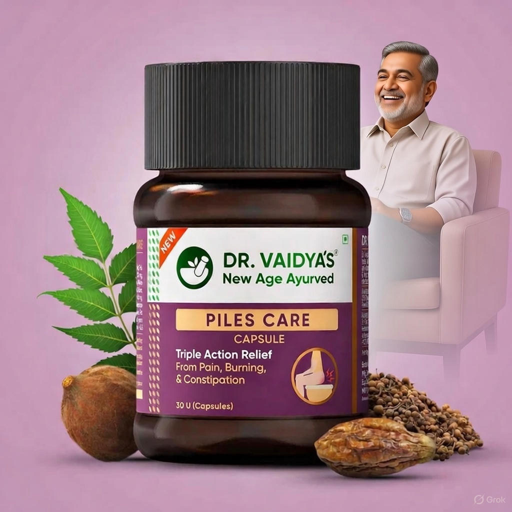 Dr. Vaidya's Piles Care Capsules